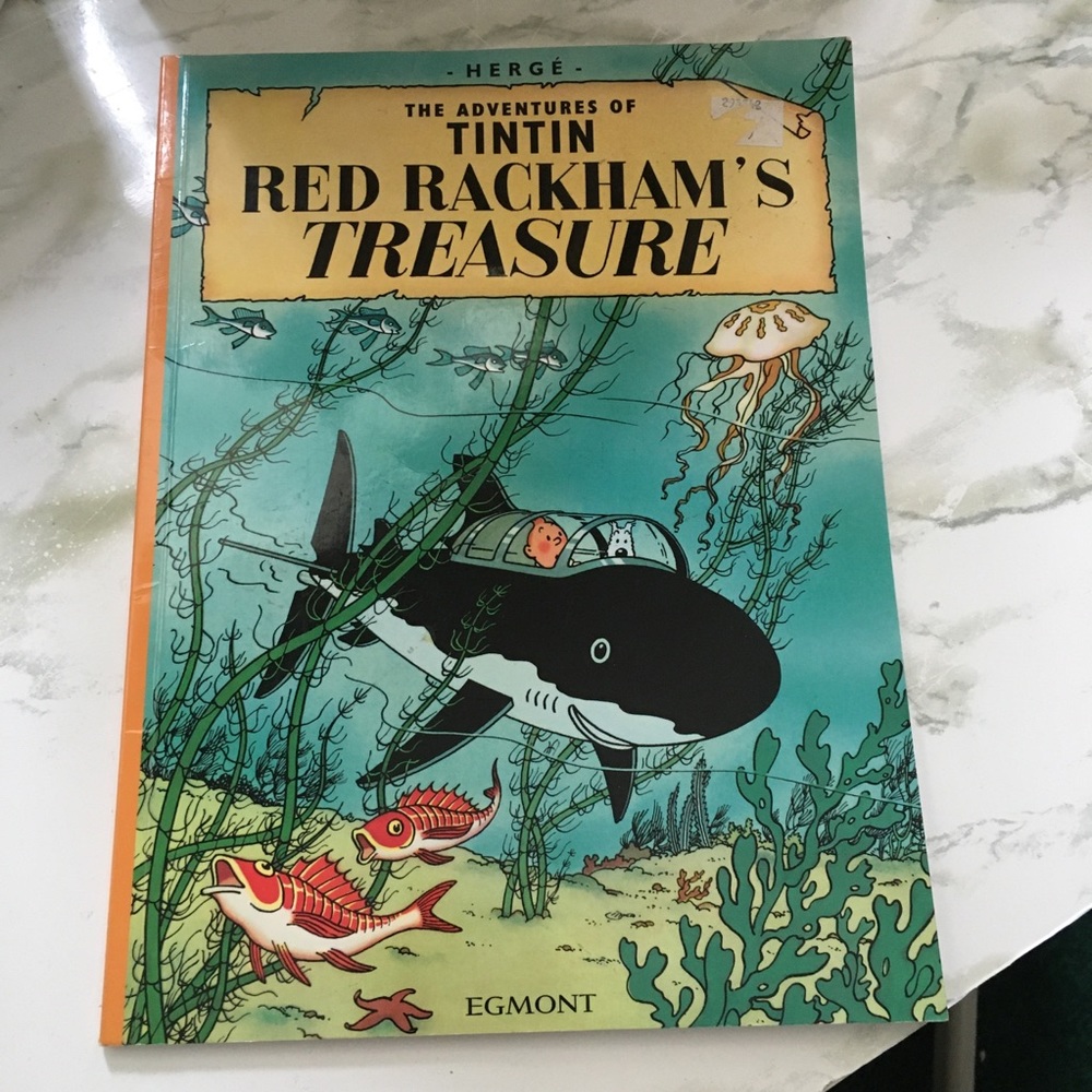 Tintin book - Red Rackham’s Treasure